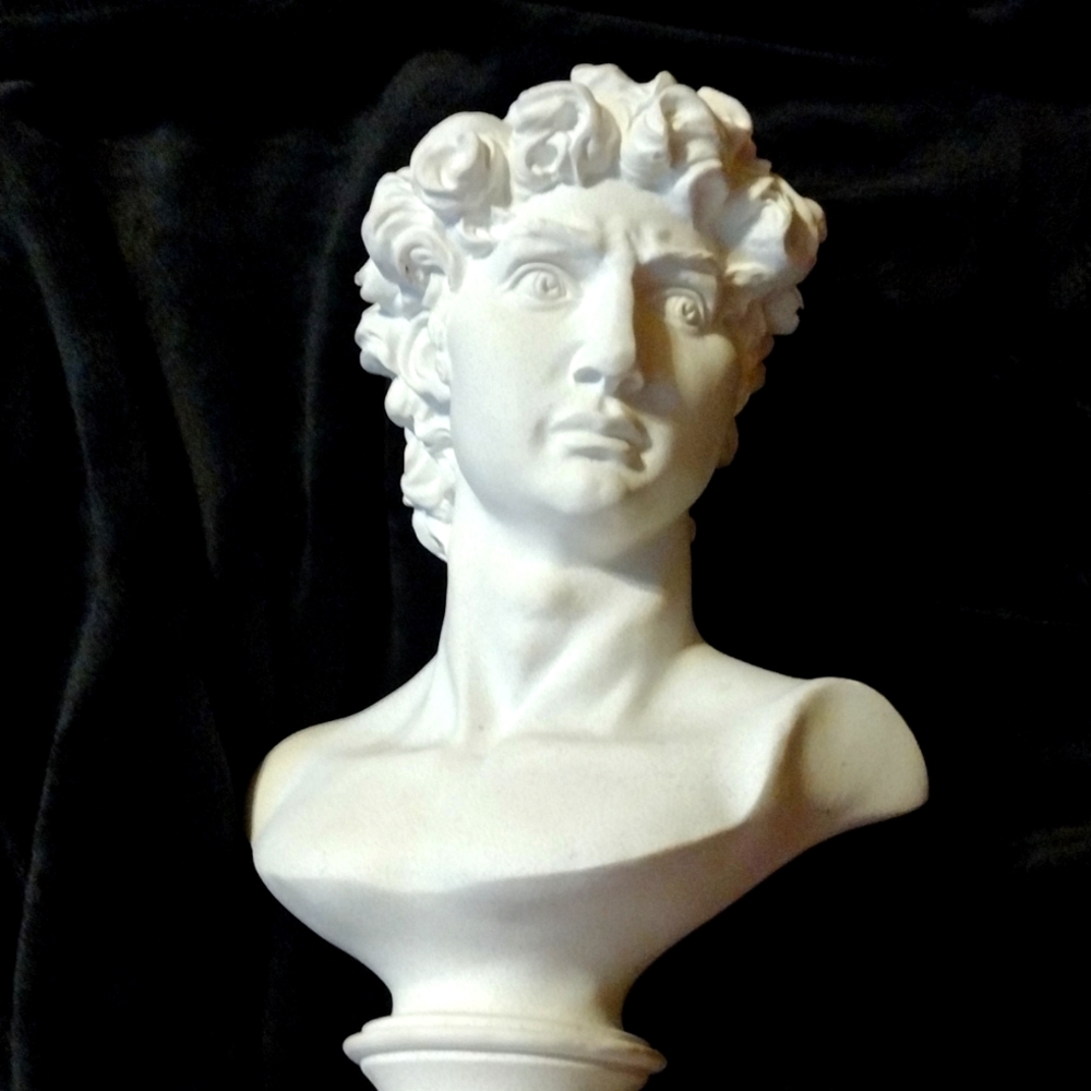 Bust of David Statue